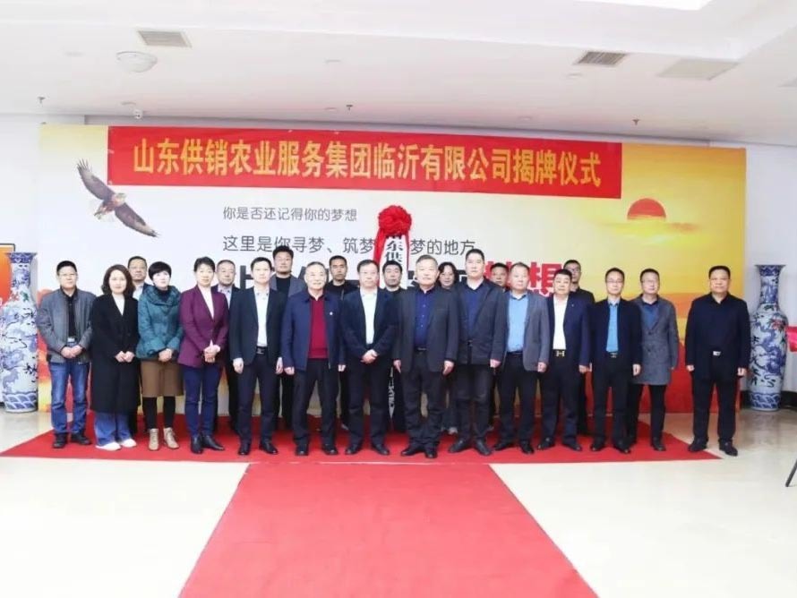 Shandong Supply and Marketing Agricultural Service Group Linyi Co., Ltd. was unveiled and established!